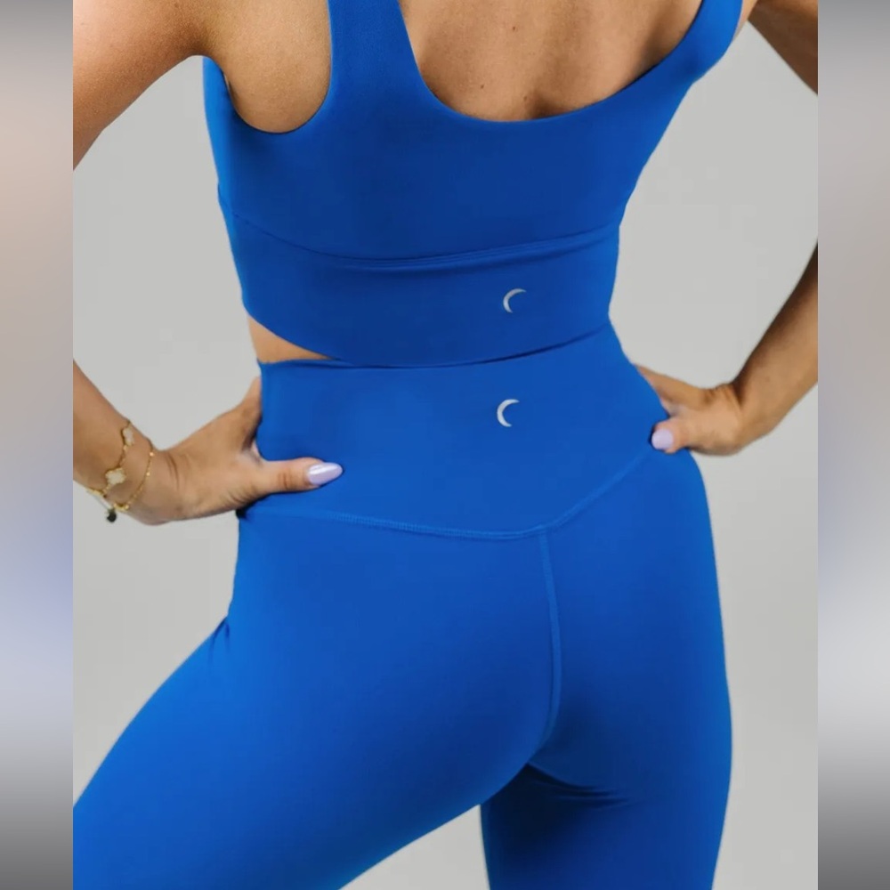 Zyia Blue Confluence Leggings Sz 6-8 - Picture 6 of 11